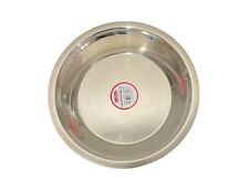 Stainless Steel Parat Indian Dough Mixing Bowl Flour Kneading Atta Mixer Pan HD