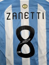 Javier Zanetti Signed