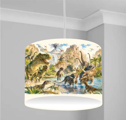 Watercolour dinosaurs ceiling - dinosaurs,