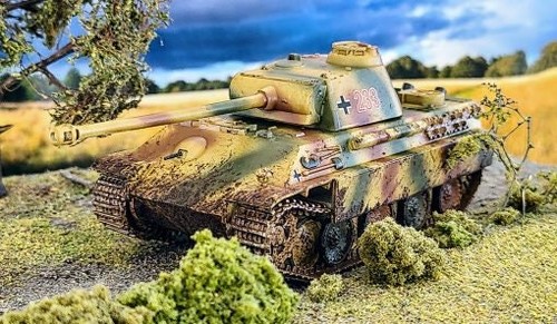 Wwii german panther tank - german, g