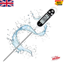 Digital Meat Food Thermometer Cooking Probe Kitchen BBQ Grill Turkey Jam Sugar