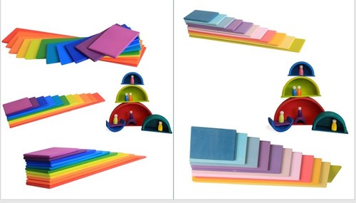 Set wooden stacking - 11,
