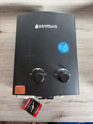 Camplux gas hot water heater - gas,