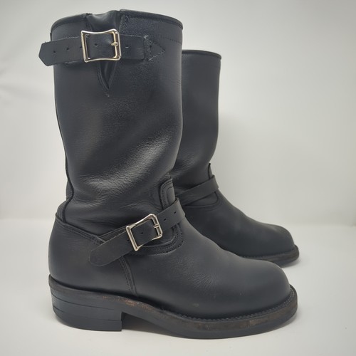 Viberg black leather engineer - viberg,
