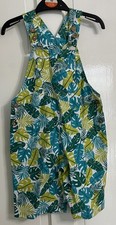 Kite Short Dungarees With leaves jungle design Age 5 years Green  