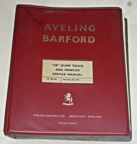 Vintage aveling barford sr1 - vintage,