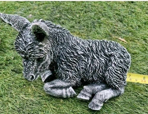 Garden ornament donkey - garden,