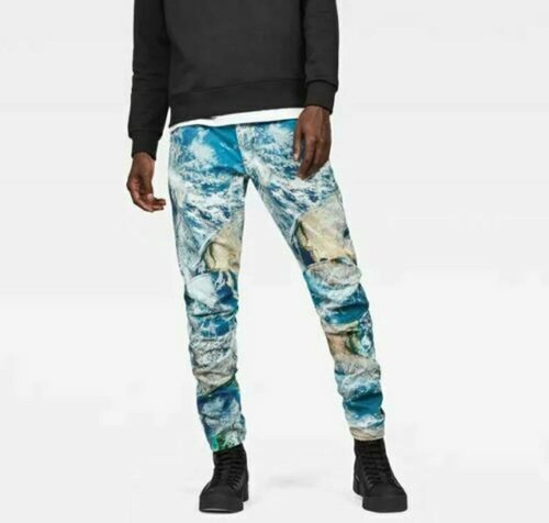 Star elwood x52 mid waist - g-star, 3d