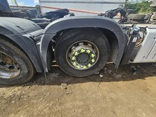 Mercedes Actros 6x2 2017 Euro 6 Driver Side Rear Mud Guards & Bracket