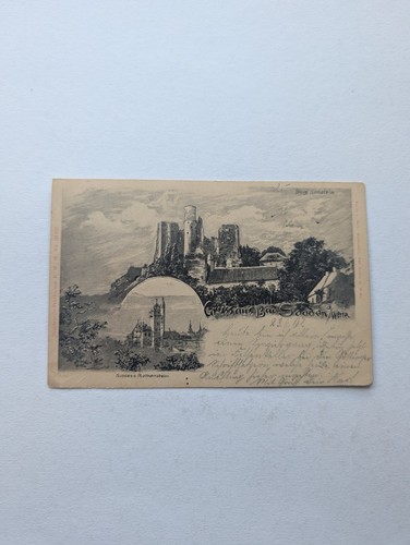 Bad soden werra postcard - bad,