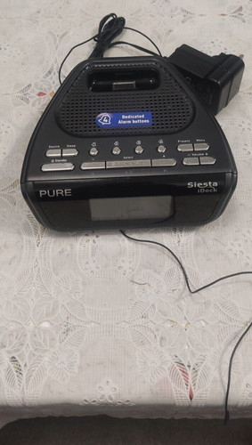 Radio alarm clock idoc pure - clock,