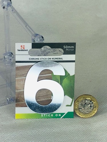 Number door chrome - number,