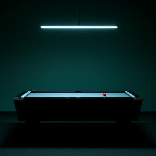 Snooker pool table - table, led