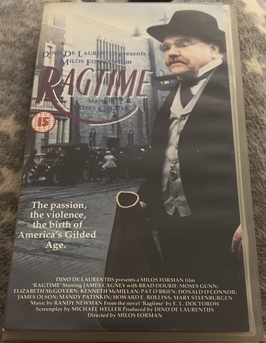 Ragtime video vhs rare james - ragtime,
