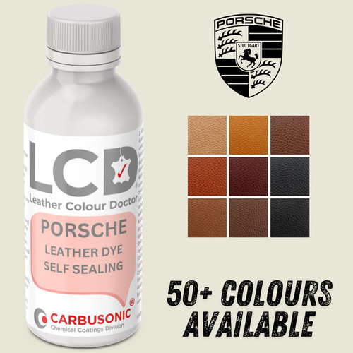 Porsche leather dye self seal - dye,