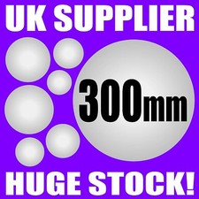 300mm (30cm) POLYSTYRENE BALLS - Sweet Tree Crafts Decoration Xmas - UK SUPPLIED