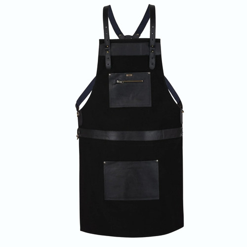 Genuine leather apron pockets - leather,