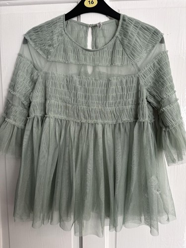 Zara top woman - zara, mesh