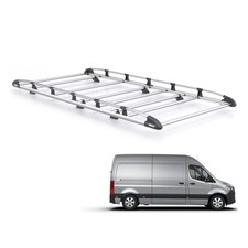 Mercedes Sprinter Roof Rack for 2018+ [L2H2] Rhino Aluminium KammRack