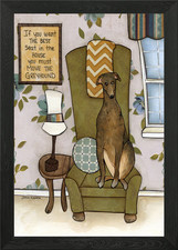 Move the Greyhound Framed Wall