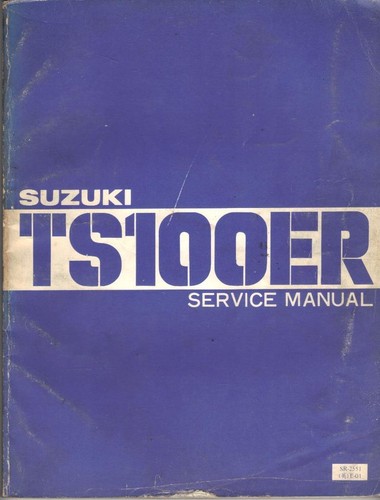 Suzuki ts100 ert - suzuki, er,ts100
