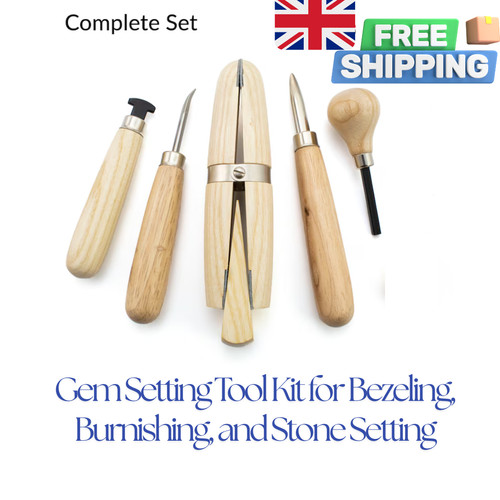Gem setting tool kit for - setting,