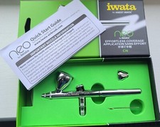 Anest Iwata HP-CN NEO Airbrush, 9ml & 1.8ml Cup 0.35mm Tip New 