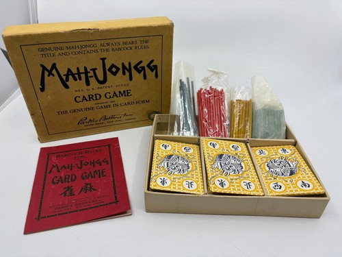 1923 parker brother mahjong - brother,