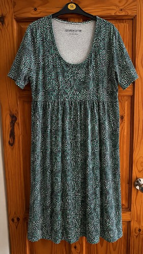 Green cotton peter hahn - hahn, dress