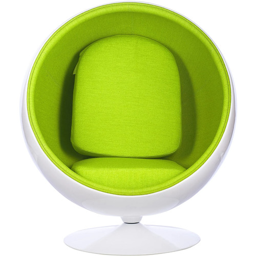 Retro ball chair with - chair, cashmere