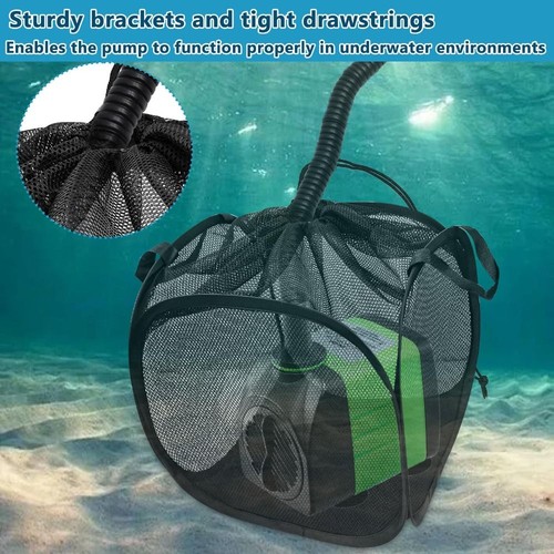 Water pump filter bag - pump,