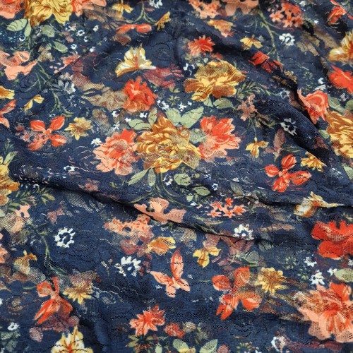 Floral lace fabric - floral,