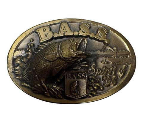 Vintage bass belt - belt, buckle
