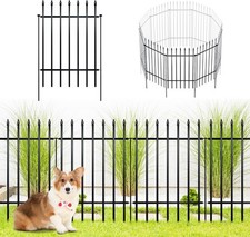 3m Metal Garden Fence