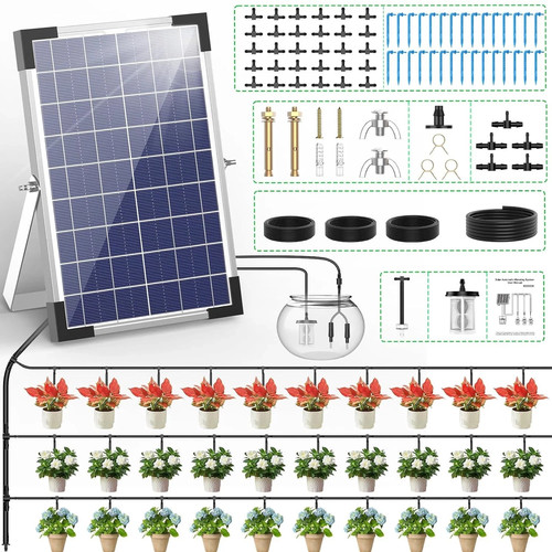Solar irrigation system for - irrigation,