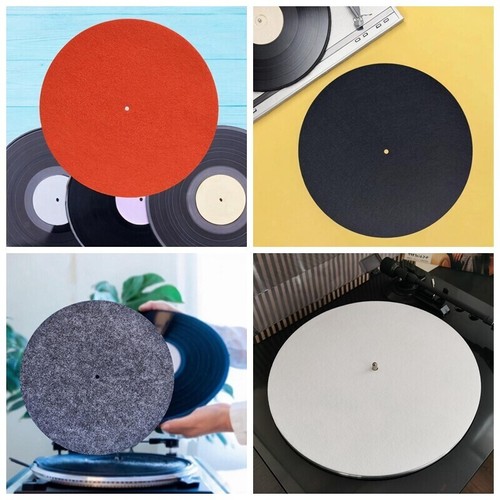 Felt record mat - mat, for