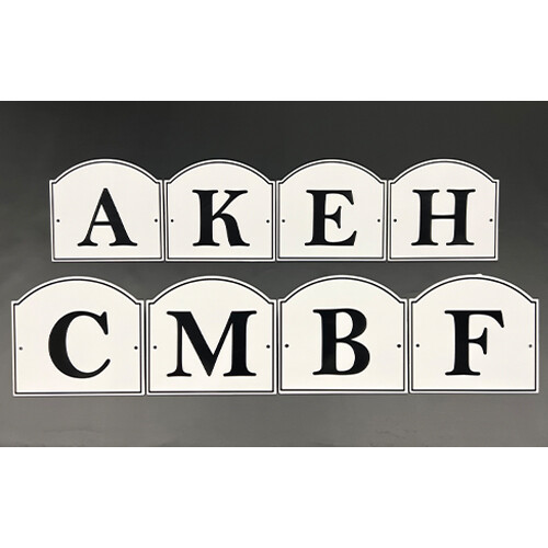Dressage arena letters markers - arena,