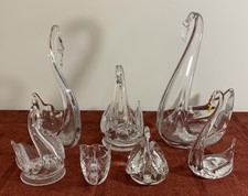 7 Crystal & Glass Swan
