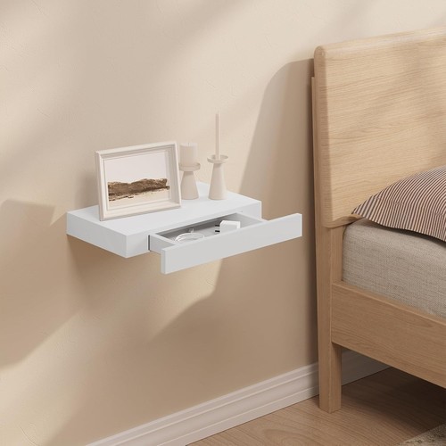Floating wall shelf - wall, with