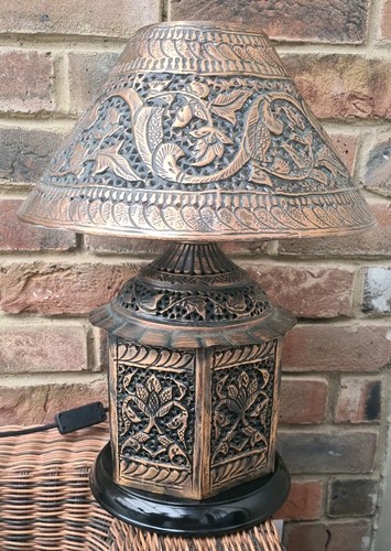 Copper metal table - metal,