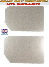 (x2) Microwave oven mica