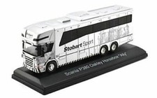 Scania P380 Oakley Horsebox 'Ally' Stobart Sport - 1/76 Scale 00 Gauge T48 Post