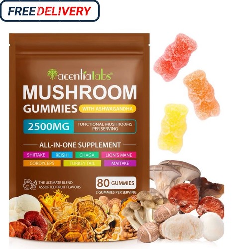 Lions mane gummies - lions,