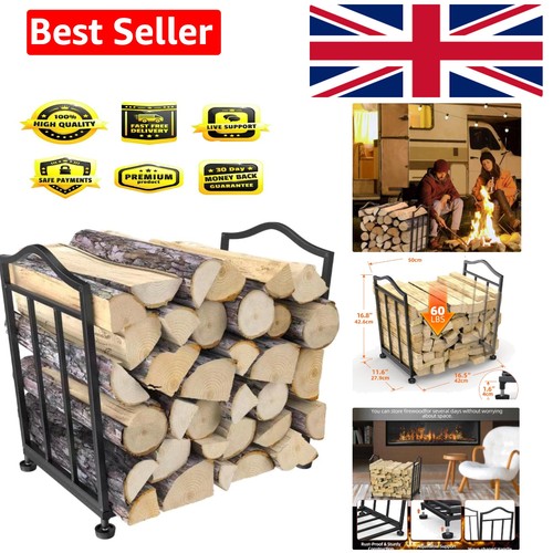 Firewood rack metal - firewood, rack,