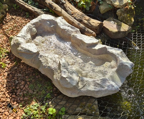 Pond water course waterfall - water,