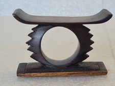 Miniature Wooden African