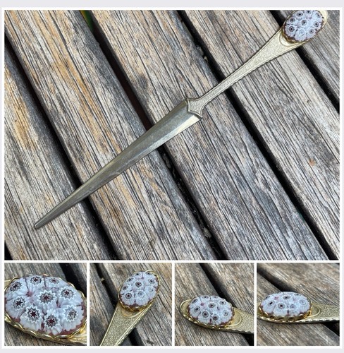 Vintage machine tooled metal - tooled,