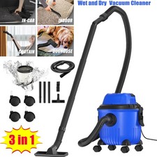 Industrial Vacuum Cleaner Hoover Wet and Dry 5000W Powerful Bagless 15 Litre UK