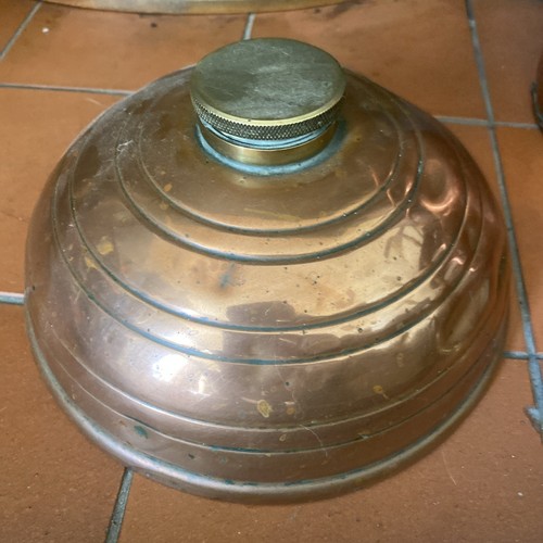 Antique copper hot - copper, water