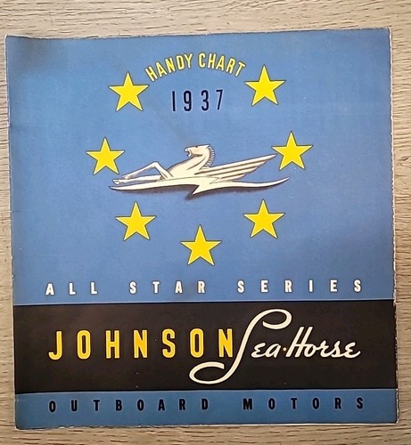 1937 johnson seahorse outboard - johnson,